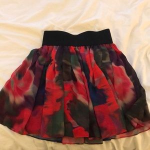 Colorful skirt from express